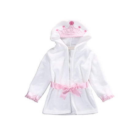 

Inevnen Infant Baby Boy Girl Clothes Hooded Bath Towel Animals Blanket Wrap Robe Cartoon Clothing Outfits