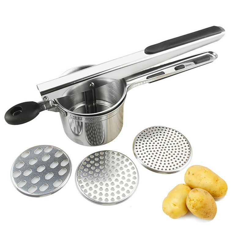 Miayilima Electric Food Mixer Potato Stainless Steel Potato Masher And  Kitchen Tool Press And Mash for Perfect Mashed Potatoes