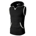 thumbnail image 3 of H2H Men's Casual Slim Fit Hoodie Tank Tops Sleeveless Active Summer Shirts (CMTTK015), 3 of 6