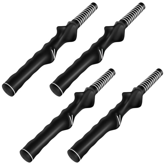 4 Pack Right Hand Golf Grip Trainers - Rubber Swing Training Aid for Men & Women, Ergonomic Design with Alignment Thread for Hand Position & Muscle Memory