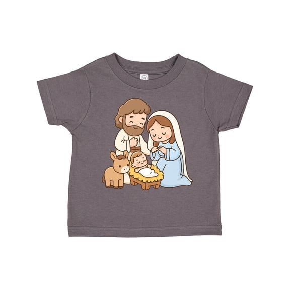 Inktastic Nativity Scene Christmas Manger Boys or Girls Toddler T-Shirt