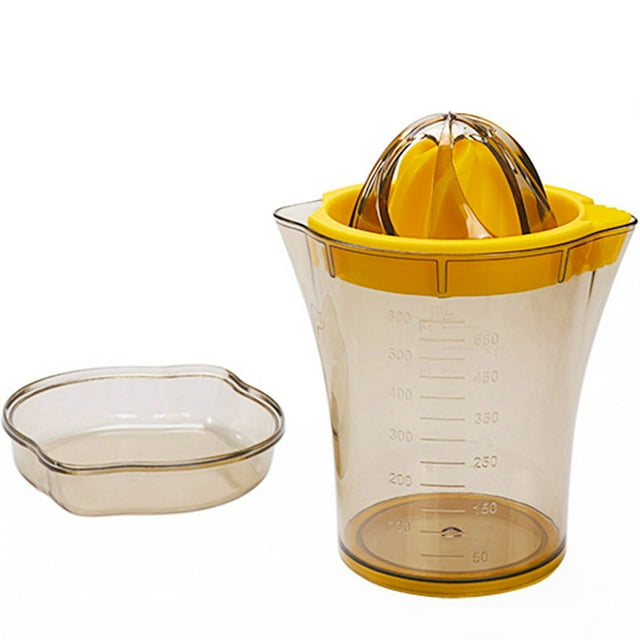 Guardoinrt 1PC Mini Fruit Juicer Plastic Juice Squeeze Blender Case Orange Lemon Vegetable Juicing Kit Carrots Mangoes Juicers