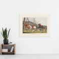 thumbnail image 2 of John Heaviside Clark Fox Hunting Into Cover Extra Large XL Wall Art Poster Print, 2 of 3