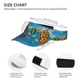 thumbnail image 4 of Bingfone Adjustable Empty Top Sun Visor For Women And Men-Little Sea Turtles, 4 of 8