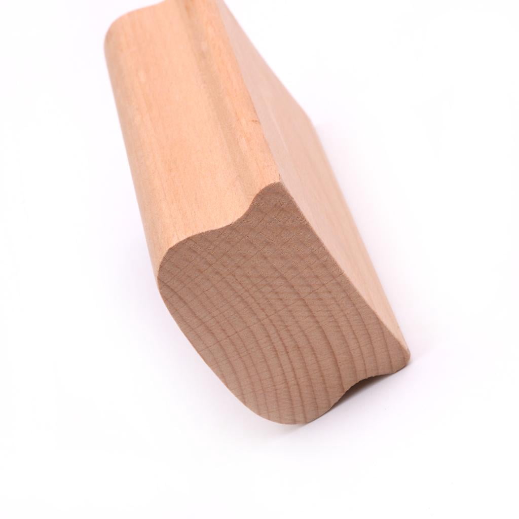 LeeQinersw Wooden Radius Sanding Block Fingerboard Fret Leveling DIY Guitar Tool 16'' 16inch