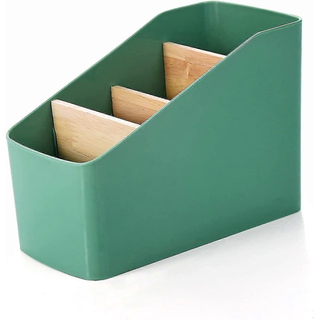 Wooden Desk Storage Box, Versatile Office Supplies Organizer, Desk Organizer Storage, Stationery