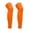 Orange, variant on Xfvqtps Kids Pre Cut Soccer Socks Leg Sleeves Soccer Sleeves Compatible with Grip Socks Shin Guards Sleeves for Soccer Football