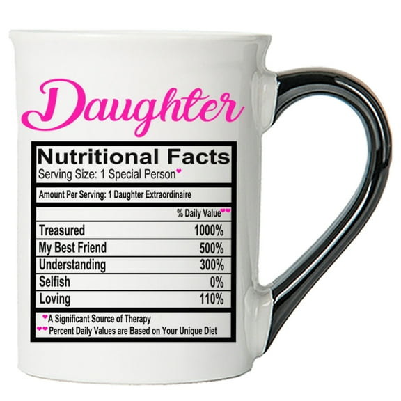 Cottage Creek Daughter Mug, Daughter Coffee Mug for Daughters, 16oz., 6" Multicolored