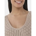 thumbnail image 4 of Madden NYC Women’s Cotton Crochet Tank Top and Midi Skirt Set, 2-Piece, Sizes XS-XXL, 4 of 4