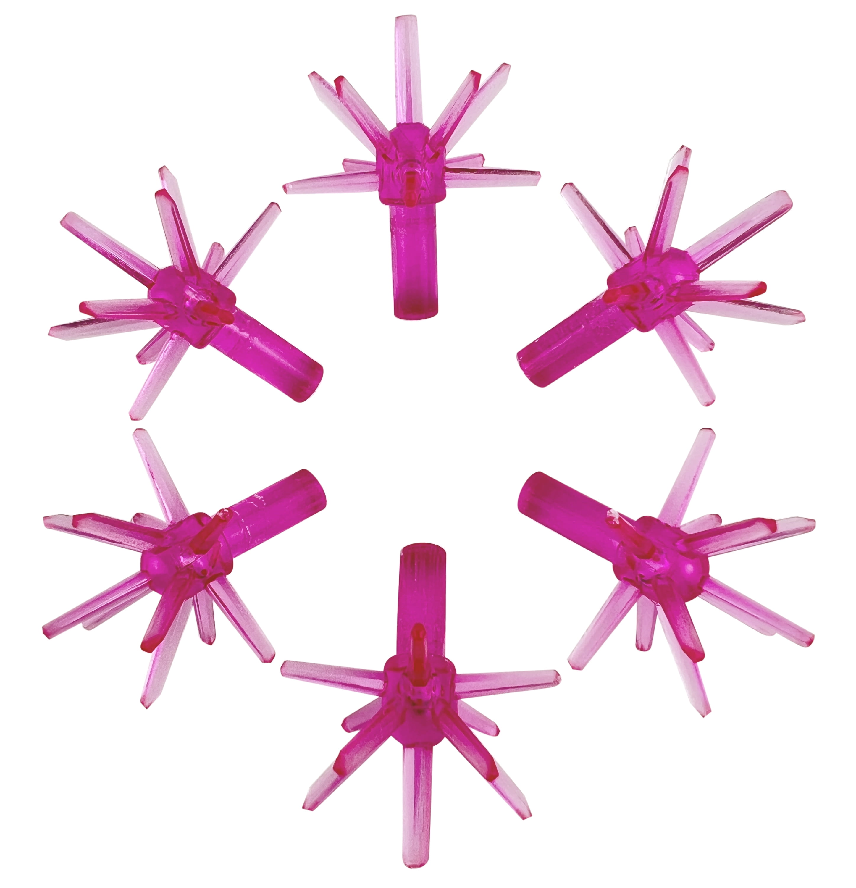 National Artcraft® Pink SPUTNIK Ceramic Christmas Tree Lights 25/pack