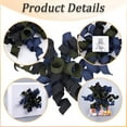 thumbnail image 4 of 8Pcs Polyester Ribbon Bows for Gift Wrapping Wedding Christmas Party Decoration Black 155x102x62.5~73mm, 4 of 5