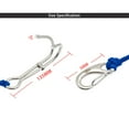 thumbnail image 4 of Gancho Buceo Doble Cabeza Equipo Duradero Acero Inoxidable para Exteriores () Azul, 4 of 8