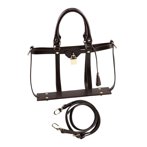 Accesorios Para Bolsos Hechos A Mano, Kit Para Hacer Bolsos, Para Viajar, Uso Diario, Regalo, Café, 25,5x6x18cm