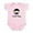 Petal Pink, variant on CafePress - Future Ninja Infant Bodysuit - Baby Light Bodysuit, Size Newborn - 24 Months