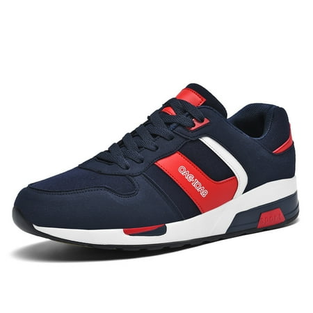 

Men s Striped Lace-up Sneakers Light Comfortable And Breathable For Outdoor Basketball Running And Other Sports