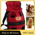 thumbnail image 2 of Dog Carrying Backpack Dog Conveyor Travel Pet Front Carrier Dog Carrier Bag for Small Dog Carriers for Travel Dog Bag Small Dog ShopWise Round, 2 of 17