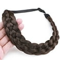 thumbnail image 5 of SEGO Braid Headband Chunky Braided Hair Band for Women Kids Synthetic Plaited Hairband Braiding Hairpiece Classic Wide Elastic Stretch Hairband, 5 of 9
