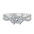thumbnail image 3 of Mauli jewels Captivating Brilliance 1 Ct. Real Diamond Wedding Engagement Ring in 14k Solid Gold, 3 of 5