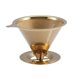 thumbnail image 3 of Filtro de Acero Inoxidable para Cafetera Manual Macarena Filtro de Café Permanente Gotero de Café Reutilizable Dorado, 3 of 8