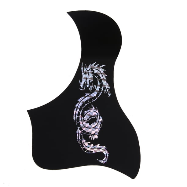 Pickguard 40/41 Pulgadas Guitarra Acústica Phoenix Patrón Dragón Guitarras Acústicas Accesorios Reemplazo Profesional