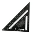 thumbnail image 3 of Regla Triangular Del Indicador De Acción De La Guitarra, Regla Triangular Portátil Precisa De La Carpintería De La aleación De Aluminio Para La Producción De Instrumentos, 3 of 7