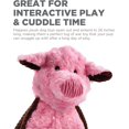 thumbnail image 3 of Cuddle Tugs Pig Plush Interactive Dog Tug Toy, 3 of 6