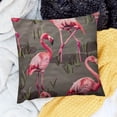 thumbnail image 2 of SHANXI Throw Pillow Covers Home Decor Bird Love Pink Pillow Cases Decorative 18x18in, 2 of 5