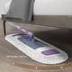 thumbnail image 4 of Trapeador Plano Llq250205003 | Limpiador de Pisos Giratorio Manos Libres En Seco y Húmedo | Trapeador de Plástico Caqui 2 En 1 para Pisos de Madera y Baldosas | Cabezal de Plumero de Hilo para Una Re, 4 of 6