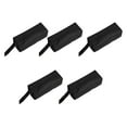 thumbnail image 2 of 5X Tote Bag Zippered Pack Fine Workmanship Wear-resistance Convenience Zipper Fine Storage Bags Hardware Organizer Container Black Large Size, 2 of 8