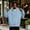 9# Light Blue, variant on Mens Zip-Up Hoodie Classic Solid Color Long Sleeve Hoodies Casual Oversized Drawstring Pullover with Pocket