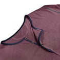 thumbnail image 5 of Men's Henley Shirt Basic T Shirt, Moisture Wicking Breathable 3 Button Down Short Sleeve Wine, 5 of 7