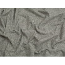 Minerva Laminated Terry Towelling Fabric Grey - per yard