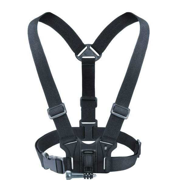 USA GEAR Camera Chest Strap Harness Mount with Tripod Adapter Provides Custom Shooting Angles