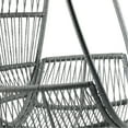 thumbnail image 4 of Gray Iron Frame Outdoor Swivel Lounge Chair With And Fabric Pe, 4 of 5