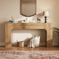 thumbnail image 6 of Farmhouse Wood Entryway Table,Narrow Console Tables Behind The Couch Sofa,Entrance Side Table for Hallway, Living Room,Foyer,Rustic, 6 of 8
