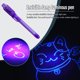 thumbnail image 5 of Hugtrwg Bolígrafo Tinta Invisible Con Luminosa 2 en 1 Bolígrafos Mágicos Dibujo UV para (púrpura), 5 of 9