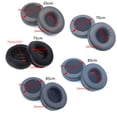 thumbnail image 2 of 2 Pieces Earpads PU Leather Ear Pads Cushion Earpads 65/75/80/85/90/95/100/105/110mm Outer Diameter, 2 of 6