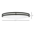 thumbnail image 3 of Maxxima 32” 3 CCT Oval Black LED Ceiling Mount Light Fixture, 3000K-5000K, Dimmable, 3 of 10