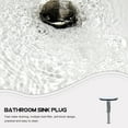 Tersarium Bath Plug Rotary Bathroom Drainer Piston Bath Tub Plug Bath