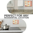 thumbnail image 5 of Triple Light Switch Pioneer Floral Wall Plate,Size 3-Gang 4.5" x 6.4” Light Switch Cover, Polycarbonate Thermoplastic Electrical Switchplate Home Decor for Kitchen Living Room Bedroom Decorate, 5 of 6