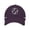 Purple, variant on WCJM Yellow cotton Washed Baseball Pattern With Printed Baseball Caps On Both Sides