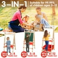 thumbnail image 5 of Finenolo All-in-One Art Easel Kids Easels for Kids, Height Adjustable Wooden Art Easel with Paper Roll  for Toddlers 2-4 Years and Magnetic Double Sided Art Easel for Kids Ages 4-8, 5 of 8