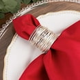 thumbnail image 4 of BalsaCircle 50 Pieces 17" Wine Polyester Luncheon Napkins Party Wedding, 4 of 6