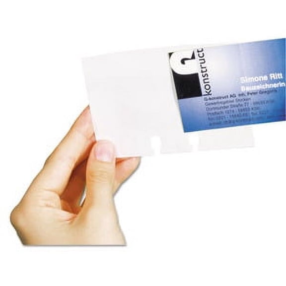VISIFIX Double-Sided Business Card Sleeves