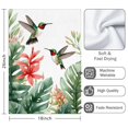 thumbnail image 3 of 2 Pcs Funny Kitchen Towels,Hummingbird and Flower Microfiber Dish Towels,Kitchen Tea Towels,Kitchen Towel Set (18" X 26"), 3 of 3
