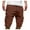 Brown, variant on sovlvnd Mens Shorts Athletic Plus Size Cargo Shorts Multi-Pockets Relaxed Summer Beach Shorts Pants Sweatpants for Men