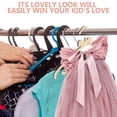 thumbnail image 3 of OULII 1Pcs Hanger For Newborn Clothes Wooden Bow Shape Smooth Surface Baby Closet Photo Shooting, 3 of 7