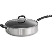 Tramontina Style 5.5-Quart Aluminum Non-stick Polished Covered Saute Pan