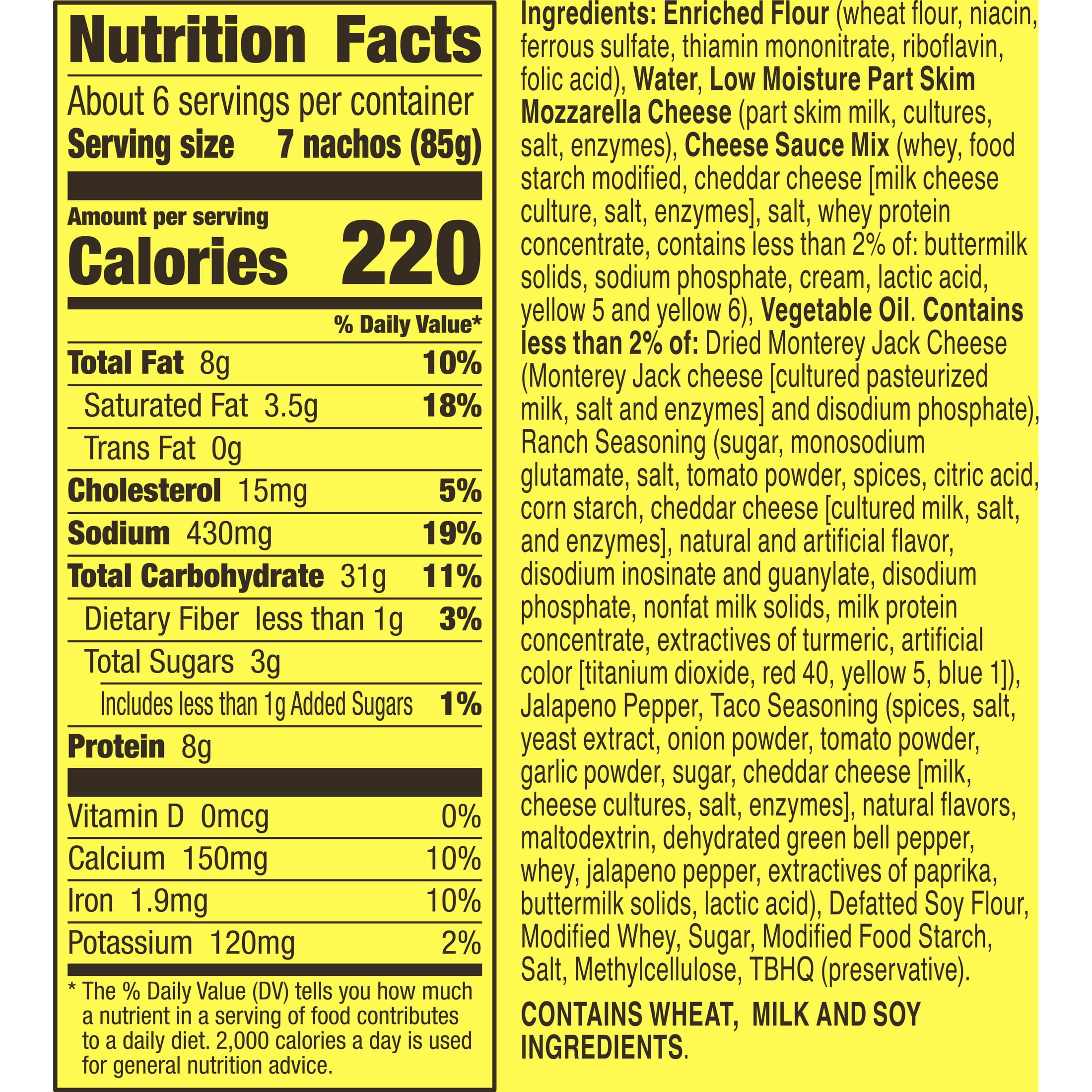 Old El Paso Stuffed Nachos, Three Cheese, Frozen Snacks, 40 Ct, 17 oz