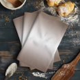 thumbnail image 6 of Brown White Ombre Kitchen Towels Set of 2, Water Absorbent Dish Towel, Modern Gradient Abstract Art Decorative Hand Towels - Quick Drying Cloth for Cooking Baking, 18x28 Inch, 6 of 8